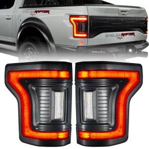 Ford F-150 Tail Lights - Rear - ORACLE Lighting - Black Series Flush Style LED - `15-`20